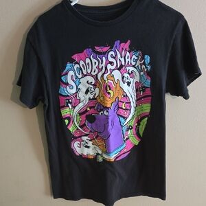 Scooby-Doo Black Kids T-Shirt